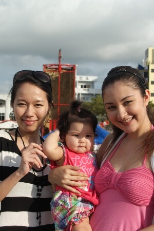 ジューク　日産 荷物をたくさん載せられる♪ ハヅキさん&ソフィアさん&エイラさん Okinawa's SnapShot