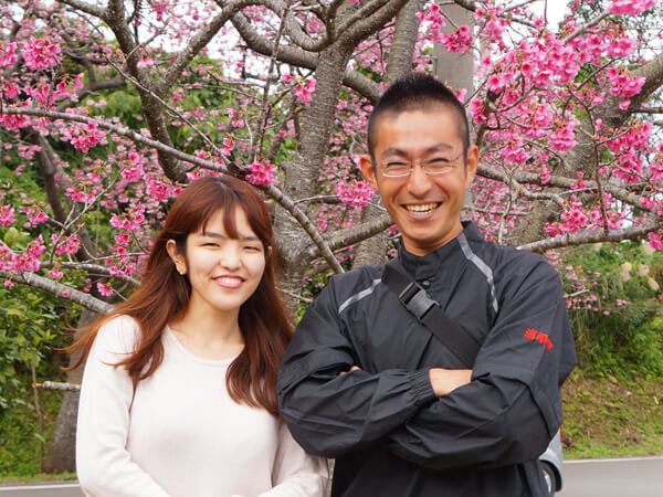日産 GT-R 桜がとてもキレイでした。また来たいです。 上原 Okinawa's SnapShot
