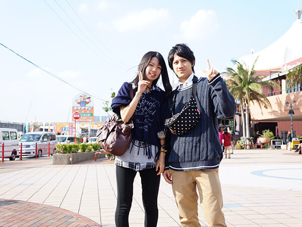 ボクスター ポルシェ 抜群の走り ミユキさん（左) Okinawa's SnapShot