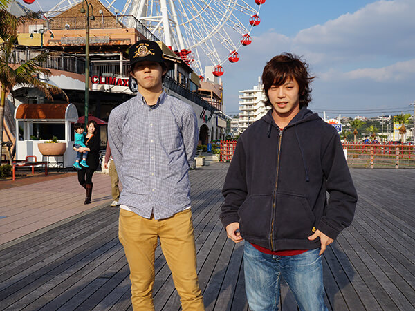 アランテ キャデラック 美しいフォルム タツキさん（左) Okinawa's SnapShot