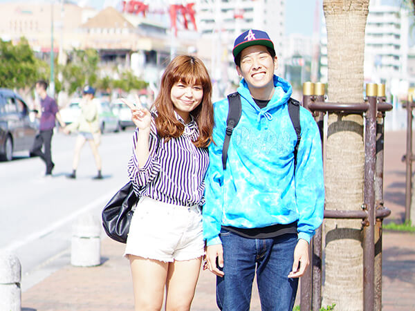 ミラココア ダイハツ カラフル♪ Mikuさん（左) Okinawa's SnapShot