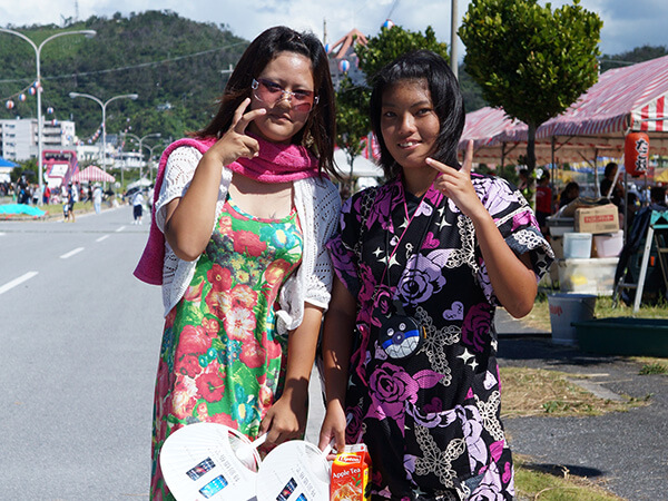 ステラ スバル  丸くてカワイイ♪ せいらさん(左) Okinawa's SnapShot